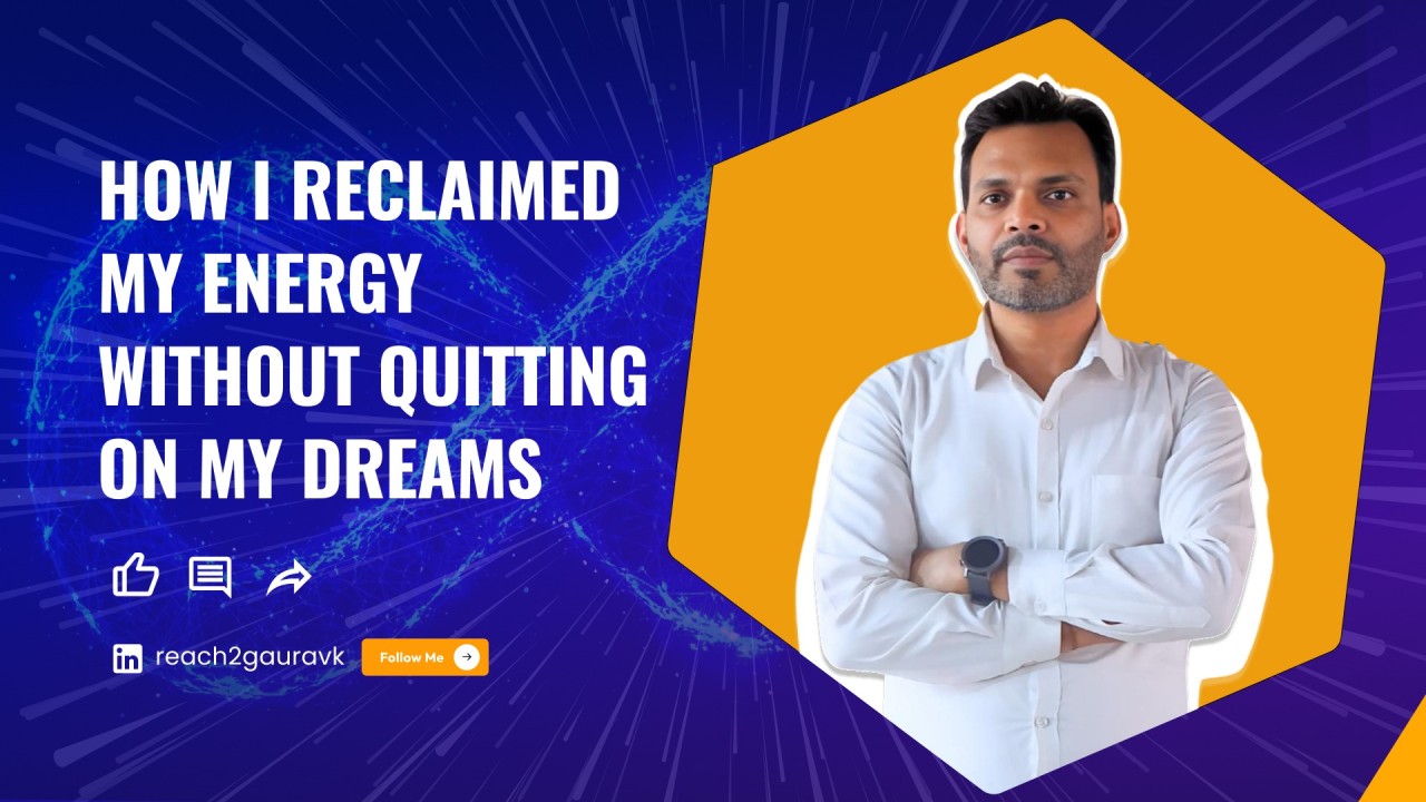 Breaking the Loop: How I Reclaimed My Energy Without Quitting on My Dreams
